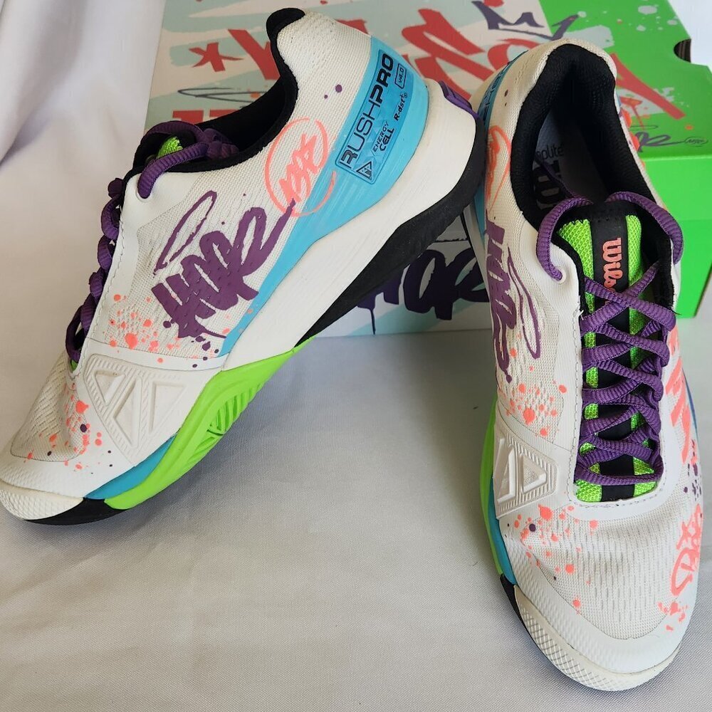 WILSON Rush Pro 4.0 Paris Hope Limited Edition - M8.5/W10 - NWOT